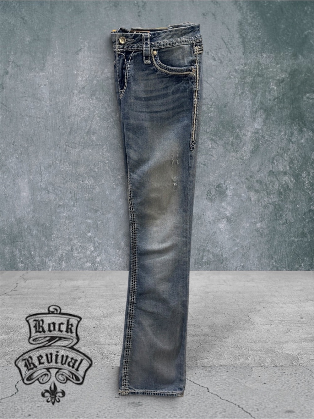 Rock Revival “Donna” White Label RR Women’s Jean Size 30x32